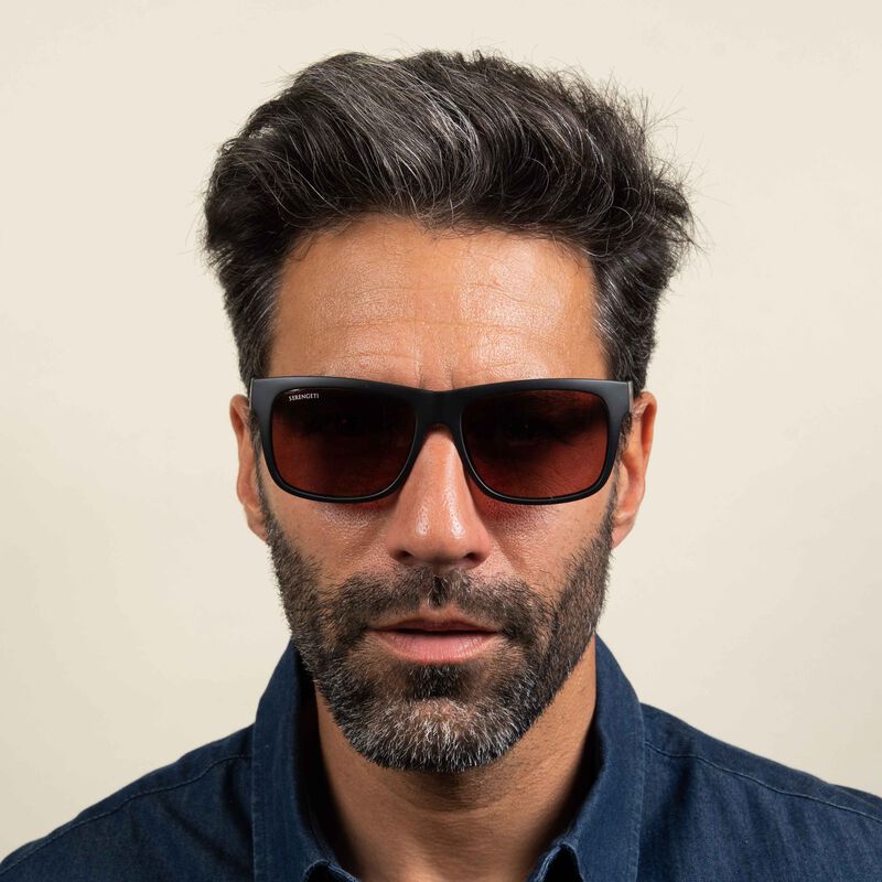 POSITANO, Matte Black-Mineral Polarized 555nm Cat 3 to 3, hi-res image number null